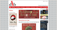 Desktop Screenshot of davidficklingbooks.com